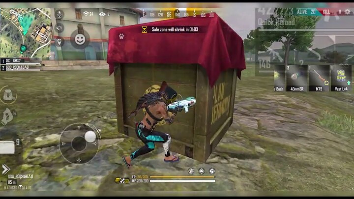 Game Garena Free Fire Android Gameplay #46 (Mobile Player) 📱 Xiaomi Black Shark 2