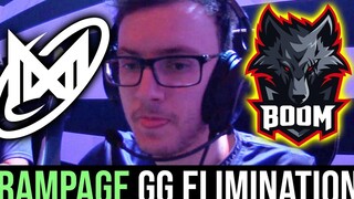 NIGMA vs BOOM — RAMPAGE GG เกมกำจัด