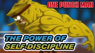 The power of a self-disciplined human!