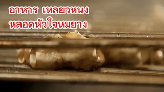 อาหาร เหลียวหนิง หลอดหัวใจหมูย่าง