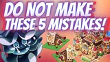 DON'T Make These 5 Mistakes in Cookie Run Kingdom!