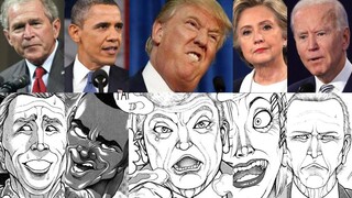 A list of American presidents who were spoofed in "Baki"! Trump was the worst! He was scared to the 