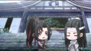 [The Grandmaster of Demonic Cultivation Q version] Wei Ying: Lan Zhan, you are cheating, you wear an