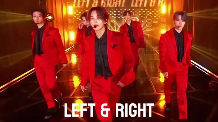 【4K สองภาษา】Left & Right · เวอร์ชันสูทแดง Vernon Dino Dance break - Seventeen เวทีส่งท้ายปี งาน Gold