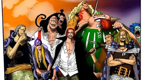 one piece shanks crew wallpaper