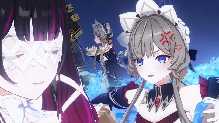 It's so funny that even the puppet claw is pissed off, hahaha