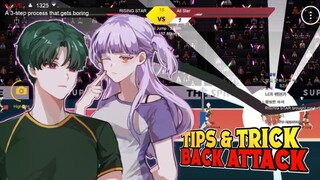 TIPS & TRICK CARA MUDAH BACK ATTACK DI THE SPIKE - NEW COMBO VIOLA & LEON