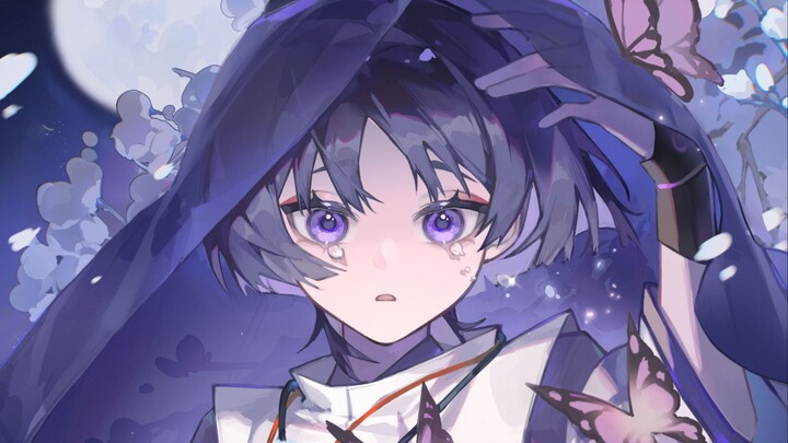 [animasi live2D] "Pengagum yang hilang itu seperti selembar kertas kosong" [Tampilan naskah]