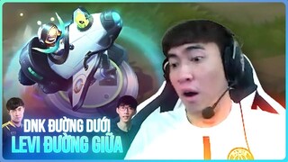 LEVI HẾT MỰC CHĂM SÓC CHO DNK KHI XUỐNG BOT GANK LIÊN TỤC - PRESSING NÓ PHẢI THẾ | LEVI STREAM