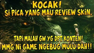 DIA YANG MAU REVIEW SKIN, TAPI KOK JADI GW YG DAPET KONTEN WKWK