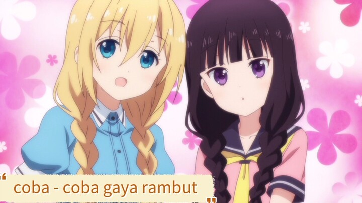 #KompetisiKreasiUnggahan6, temen kerja Maika lagi ngubah gaya rambut