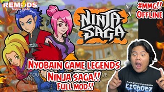 NYOBAIN GAME NINJA SAGA NIH BOS MASIH SERU APALAGI FULL MOD SEMUA