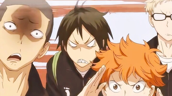 "No one told me that the Karasuno High School Volleyball Club is a comedy club."