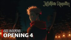 Jujutsu Kaisen - Opening 4K 60FPS Creditless | CC