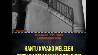 HANTU KAYAKO TAKUT AYAT KURSI #shorts