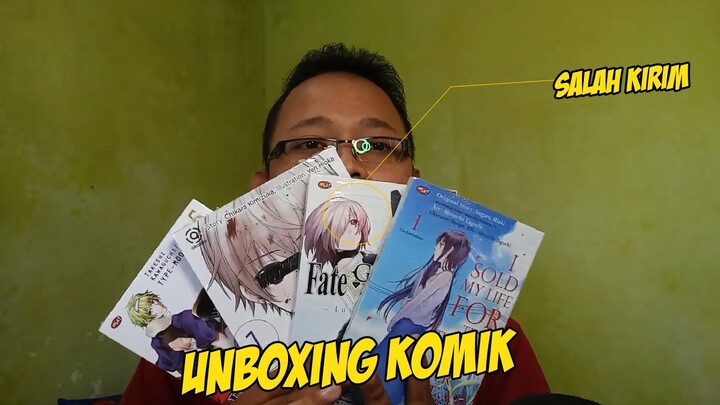 Unboxing Komik Tapi Kok Salah Kirim