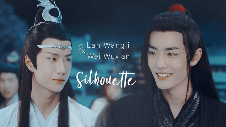 ► Lan Wangji & Wei Wuxian  | Silhouette