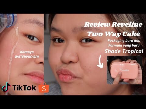 Review Reveline Two Way Cake Shade Tropical | Elizabeth Alice