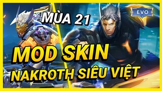 Hướng Dẫn Mod Skin Nakroth Siêu Việt EVO 5 Mới Nhất Mùa 21 Full Hiệu Ứng Không Lỗi | Yugi Gaming