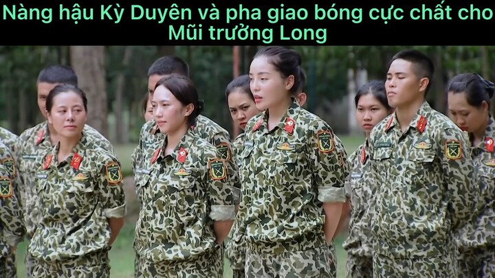 Nàng hậu Kỳ Duyên và pha giao bóng cực chất cho mũi trưởng Long#giaitri#gameshow#tt