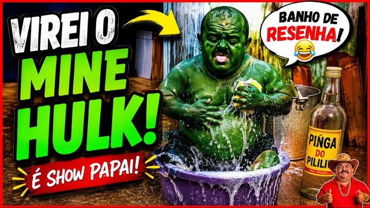 PILILIU VIROU O MINI HULK 😂💪 | É SHOW, PAPAI! | Humor Brasileiro