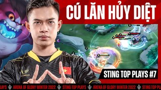 VGM HAN LĂN LONG LÓC HỦY DIỆT TEAM FLASH | STING TOP PLAYS #7 ĐTDV MÙA ĐÔNG 2022