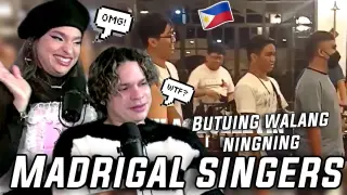 Good Voice = Free Lechon | Waleska & Efra react to Philippine Madrigal Singers Singing in Restaurant