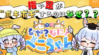 【第3回】指や足が“ポキポキ”するのはなぜ？【なぜなにぺこちゃん】＃なぜぺこ