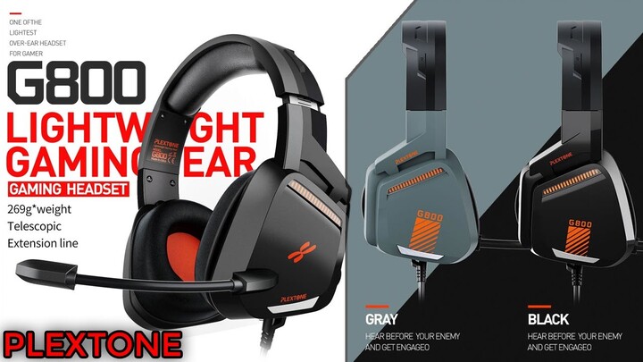 PLEXTONE G800 GAMING HEADSET REVIEW!