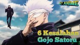 6 Kesalahan yg dilakukan oleh Gojo Satoru