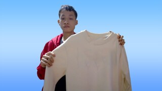 ASMR Ripping Used Sweatshirt