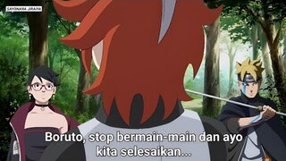 Boruto Episode 294 Subtitle Indonesia Terbaru -  Spoiler Lengkap - Two Blue Vortex Chapter 2