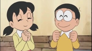 Nobita xây lâu đài tuyết