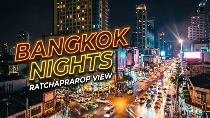 Bangkok City Lights: Ratchaprarop View