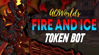 AQW - FIRE and ICE TOKEN Quest Bot | FLAMEDRAGON KNIGHT Set Bot | Grimoire 3.8+ PRO