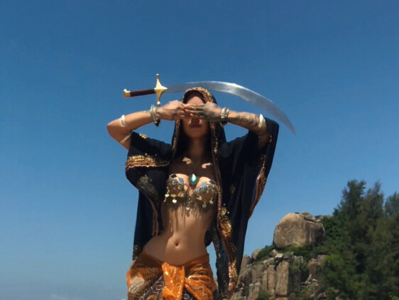 Tribes and Scimitars: Relaxation on the Beach