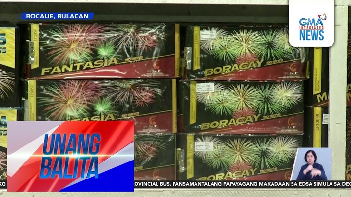 Presyo ng paputok, mas mababa ngayon kompara noong isang taon | Unang Hirit