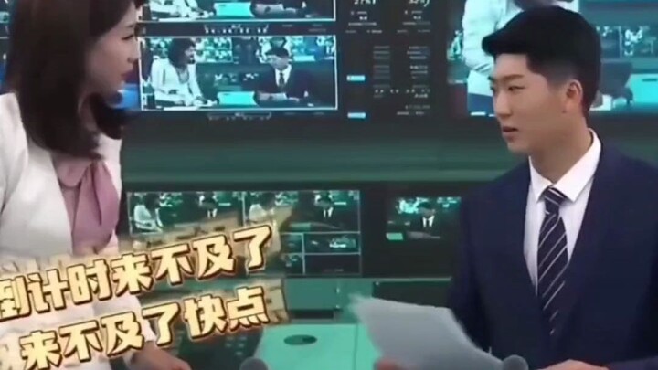 Female announcer: I thought he was a warm-hearted guy, but who would have guessed... I got emotional