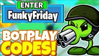 ALL NEW *🤖BOTPLAY* UPDATE OP CODES! In Roblox FUNKY FRIDAY Codes 2022