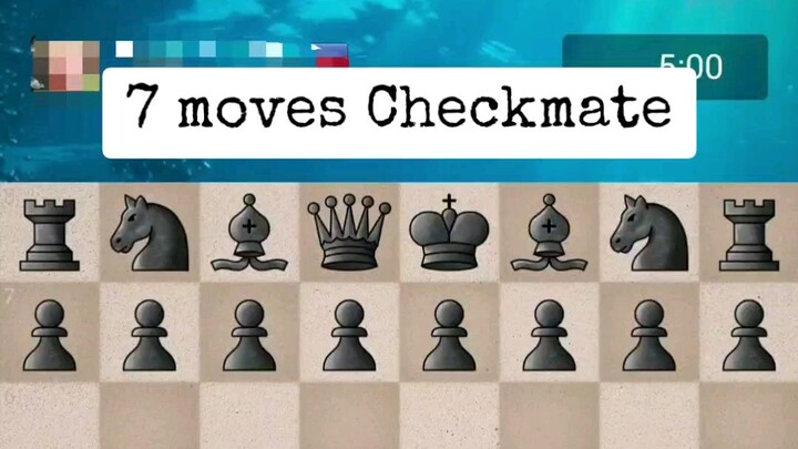 7 moves checkmate