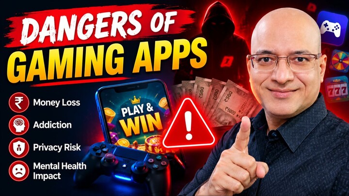 Don’t Spend Money on Gaming Apps Until You Watch This! 🚨| Sanjiv Kumar Jindal | 2026 | Free |