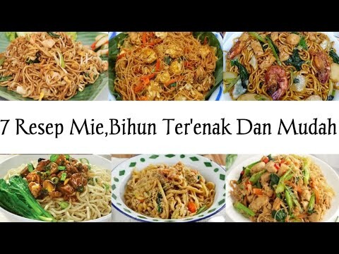 7 RESEP MASAKAN MIE,BIHUN HEMAT || ENAK DAN LEZAT FAFORIT KELUARGA