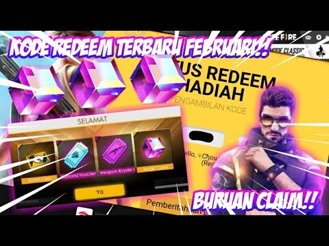 BURUAN CLAIM!! KODE REDEEM ALOK FREE FIRE TERBARU FEBRUARI 2020 - GARENA FREE FIRE INDONESIA