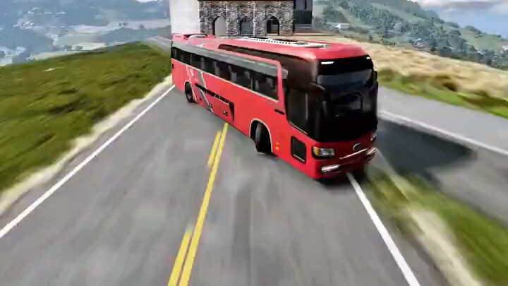 Nggak sabar rasanya naik bus besar kayak gini!