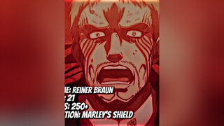 Reiner reinerbraun braun reinerbraunedit reineredit marley titanshifter aot fyp fypシ fypage edit viral anime animeedit aotedit animefyp animerecommendations aotfyp aottiktok animetiktok animehub anito