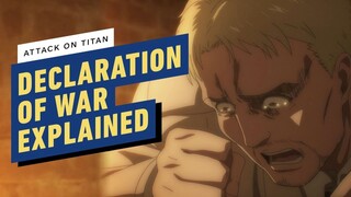 ATTACK ON TITAN: EREN'S DECLARATION OF WAR