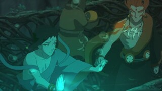 Big Fish and Begonia ‖ Zhu Rong and Song Zi ‖ The only officially recognized couple, the hand holdin