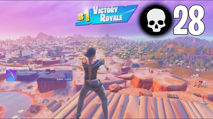 High Elimination Solo Squad Win Full Gameplay Fortnite Chapter 3 (PC Controller)
