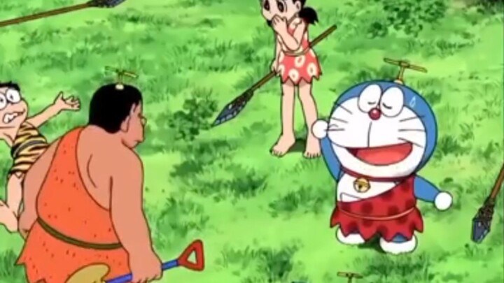 doraemon sedikit khawatir terhadap giant