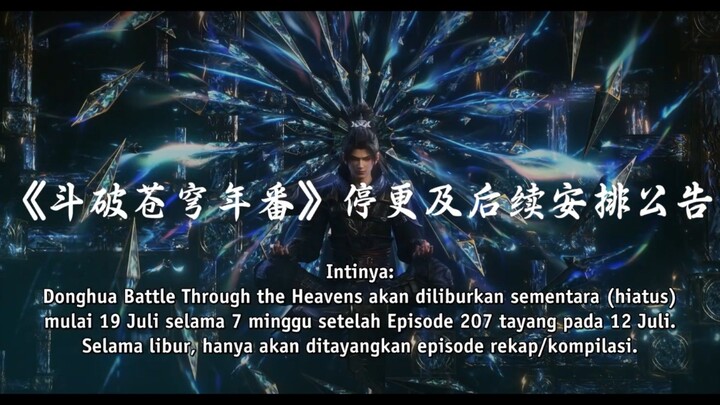 hal terberat untuk fans btth, libur dulu niih.